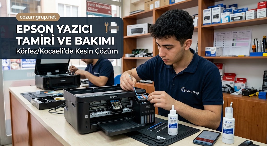 Kocaeli Körfez Epson Yazıcı Tamiri ve Kafa Temizleme Servisi